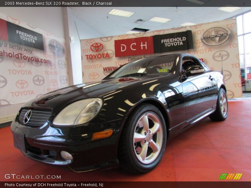 Black / Charcoal 2003 Mercedes-Benz SLK 320 Roadster