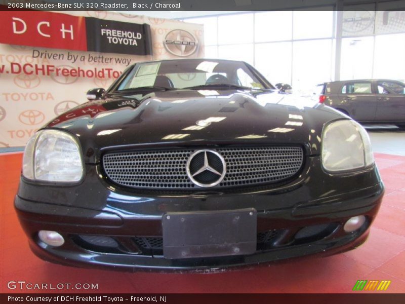 Black / Charcoal 2003 Mercedes-Benz SLK 320 Roadster