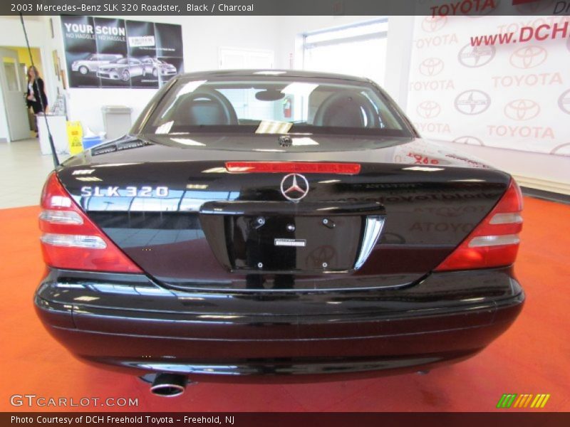 Black / Charcoal 2003 Mercedes-Benz SLK 320 Roadster