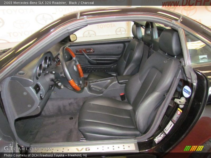 Black / Charcoal 2003 Mercedes-Benz SLK 320 Roadster