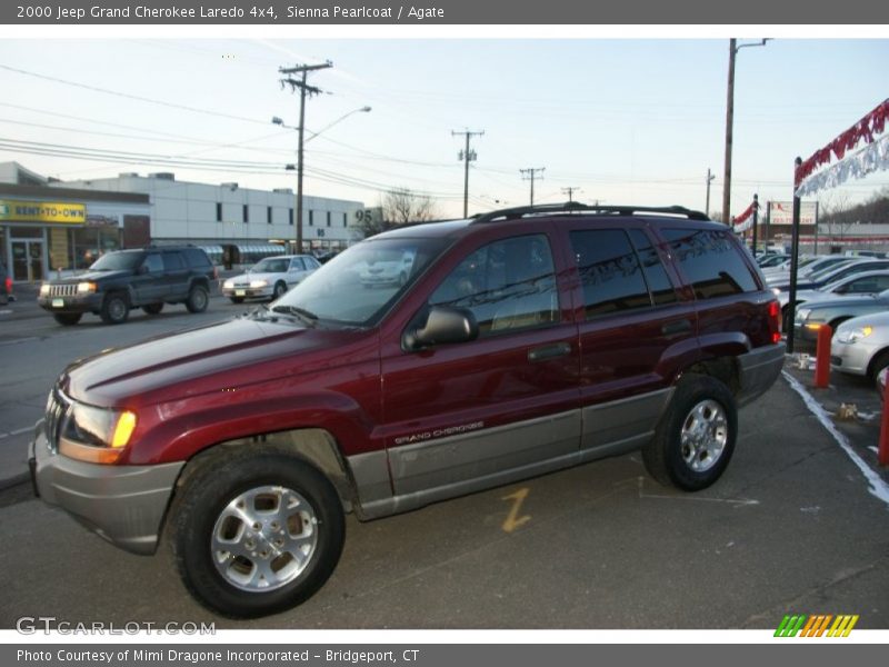 Sienna Pearlcoat / Agate 2000 Jeep Grand Cherokee Laredo 4x4