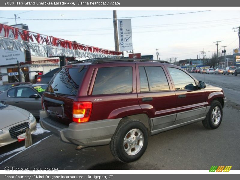 Sienna Pearlcoat / Agate 2000 Jeep Grand Cherokee Laredo 4x4