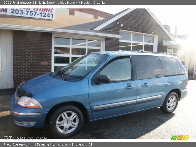 Light Sapphire Blue Metallic / Medium Graphite 2001 Ford Windstar SE