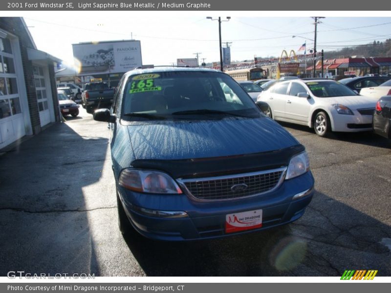Light Sapphire Blue Metallic / Medium Graphite 2001 Ford Windstar SE