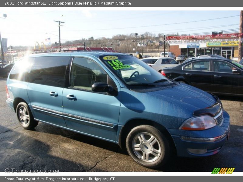 Light Sapphire Blue Metallic / Medium Graphite 2001 Ford Windstar SE