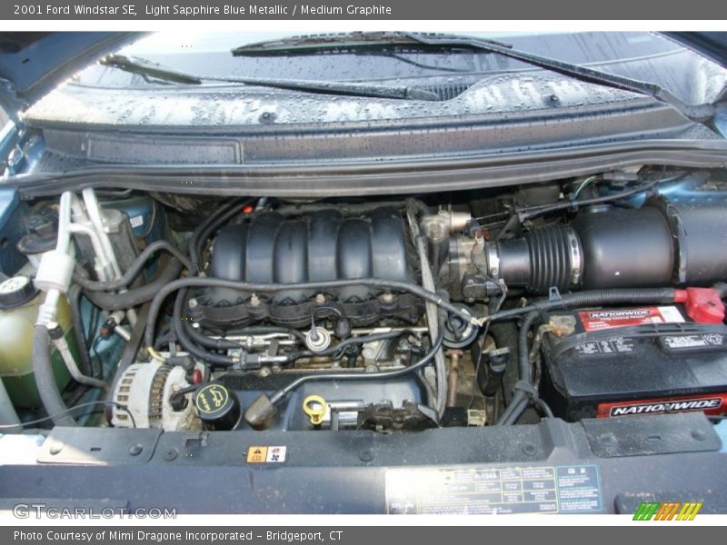 Light Sapphire Blue Metallic / Medium Graphite 2001 Ford Windstar SE