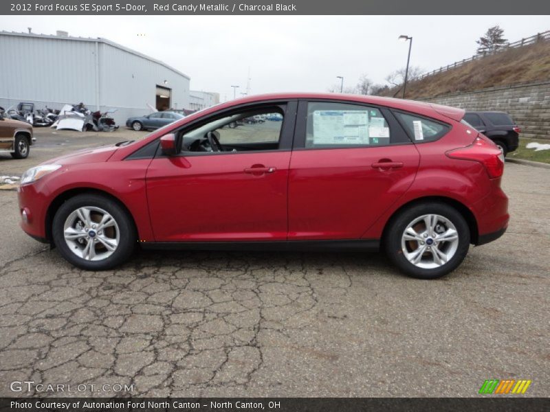  2012 Focus SE Sport 5-Door Red Candy Metallic