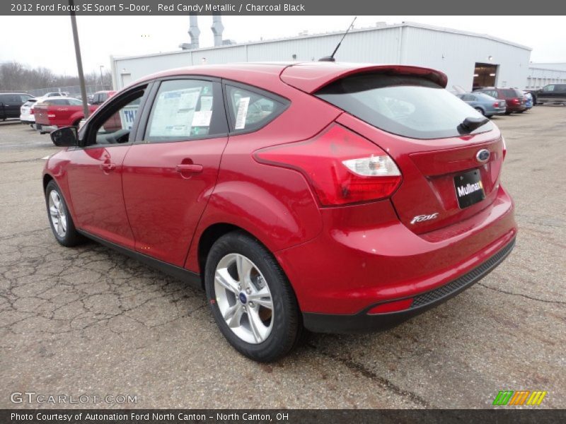 Red Candy Metallic / Charcoal Black 2012 Ford Focus SE Sport 5-Door