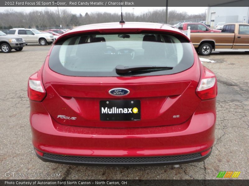 Red Candy Metallic / Charcoal Black 2012 Ford Focus SE Sport 5-Door