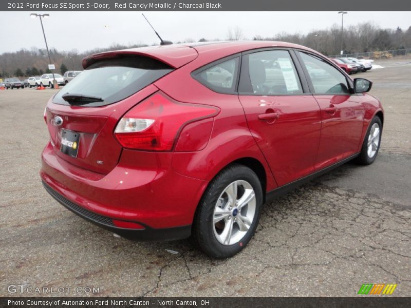  2012 Focus SE Sport 5-Door Red Candy Metallic