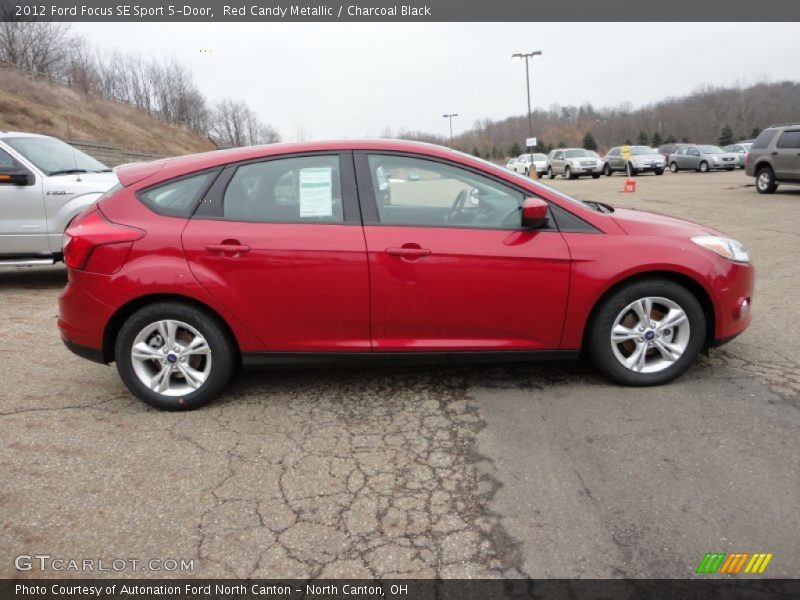  2012 Focus SE Sport 5-Door Red Candy Metallic