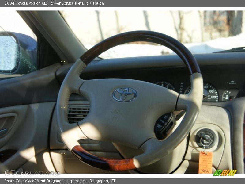 Silver Spruce Metallic / Taupe 2004 Toyota Avalon XLS