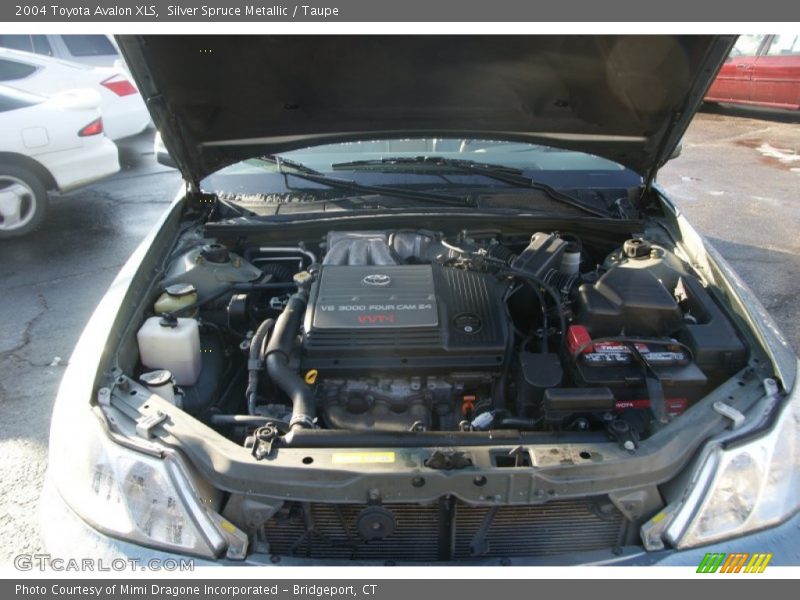 Silver Spruce Metallic / Taupe 2004 Toyota Avalon XLS