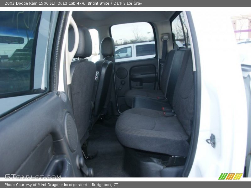 Bright White / Dark Slate Gray 2002 Dodge Ram 1500 SLT Quad Cab 4x4