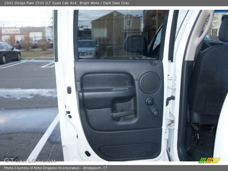 Bright White / Dark Slate Gray 2002 Dodge Ram 1500 SLT Quad Cab 4x4