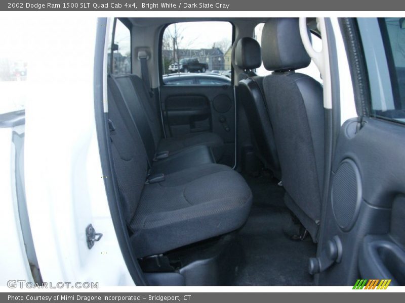 Bright White / Dark Slate Gray 2002 Dodge Ram 1500 SLT Quad Cab 4x4