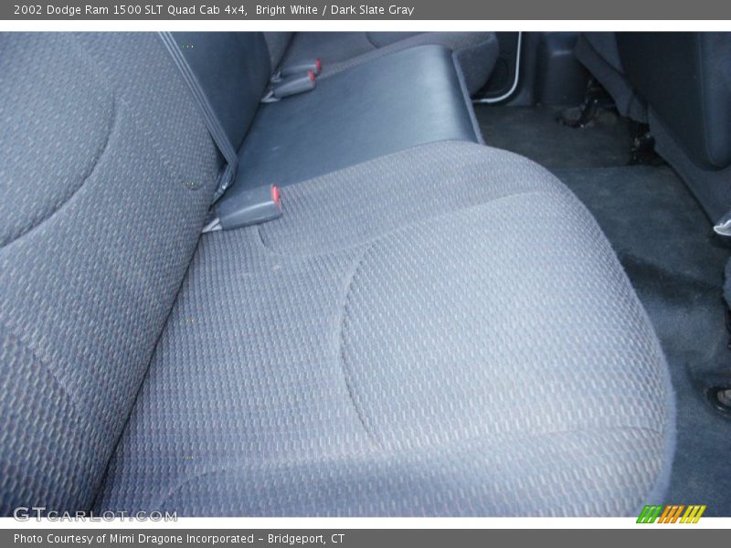 Bright White / Dark Slate Gray 2002 Dodge Ram 1500 SLT Quad Cab 4x4