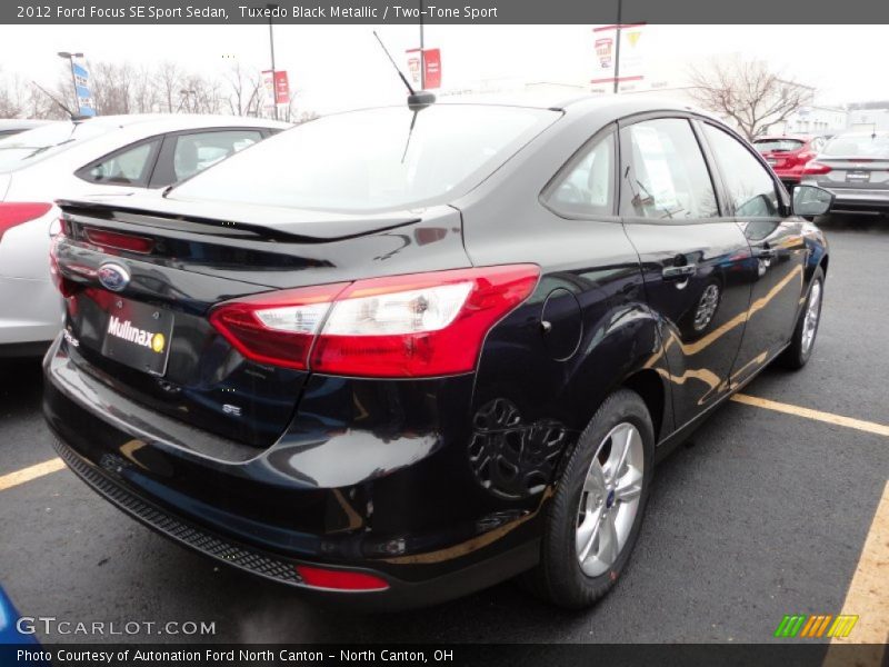 Tuxedo Black Metallic / Two-Tone Sport 2012 Ford Focus SE Sport Sedan