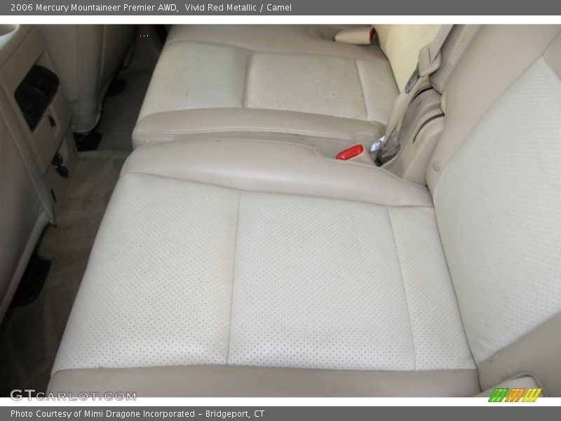 Vivid Red Metallic / Camel 2006 Mercury Mountaineer Premier AWD