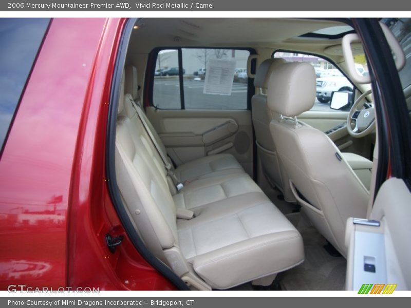 Vivid Red Metallic / Camel 2006 Mercury Mountaineer Premier AWD