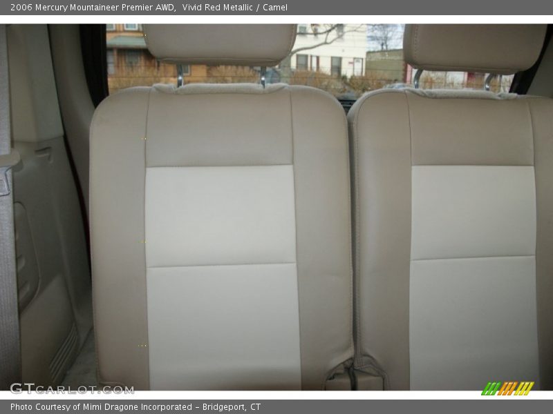 Vivid Red Metallic / Camel 2006 Mercury Mountaineer Premier AWD