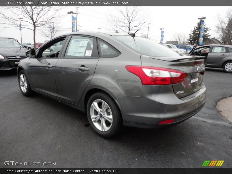 Sterling Grey Metallic / Two-Tone Sport 2012 Ford Focus SE Sport Sedan