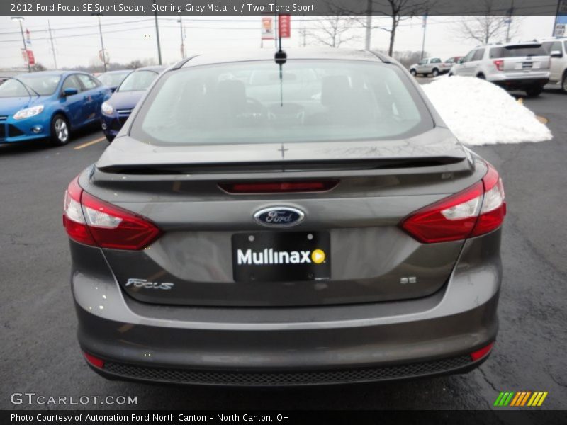 Sterling Grey Metallic / Two-Tone Sport 2012 Ford Focus SE Sport Sedan