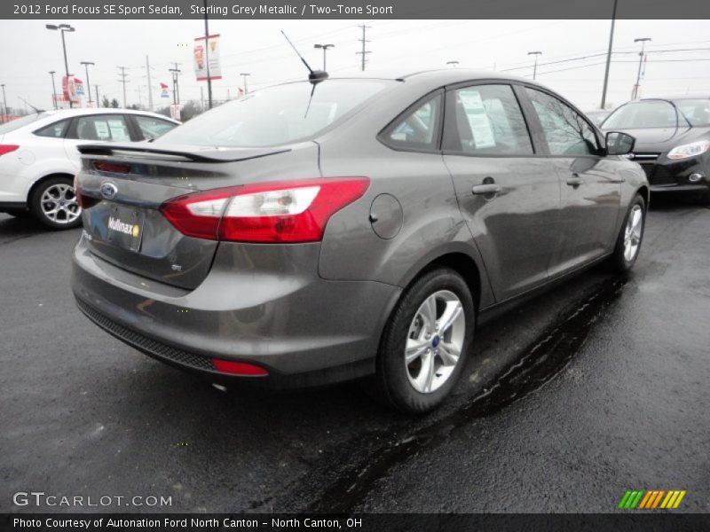 Sterling Grey Metallic / Two-Tone Sport 2012 Ford Focus SE Sport Sedan