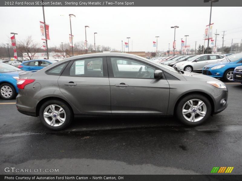 Sterling Grey Metallic / Two-Tone Sport 2012 Ford Focus SE Sport Sedan