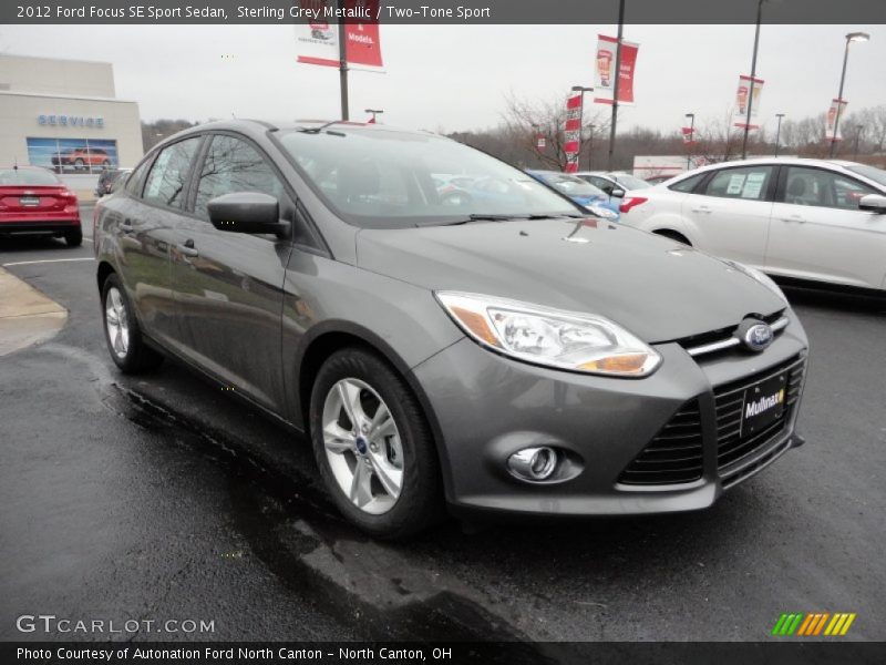 Sterling Grey Metallic / Two-Tone Sport 2012 Ford Focus SE Sport Sedan