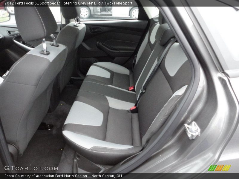 Rear Seat of 2012 Focus SE Sport Sedan