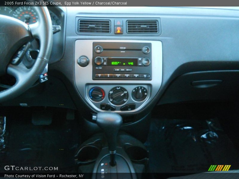 Egg Yolk Yellow / Charcoal/Charcoal 2005 Ford Focus ZX3 SES Coupe