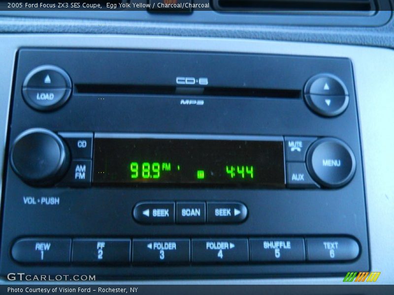 Audio System of 2005 Focus ZX3 SES Coupe