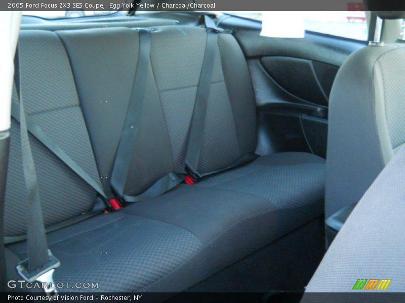 Egg Yolk Yellow / Charcoal/Charcoal 2005 Ford Focus ZX3 SES Coupe