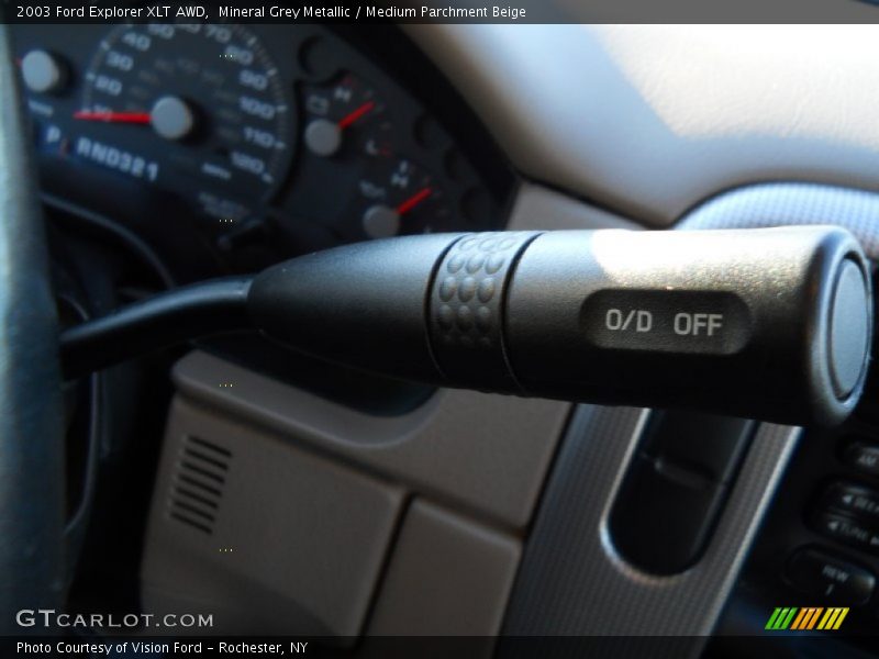 Mineral Grey Metallic / Medium Parchment Beige 2003 Ford Explorer XLT AWD