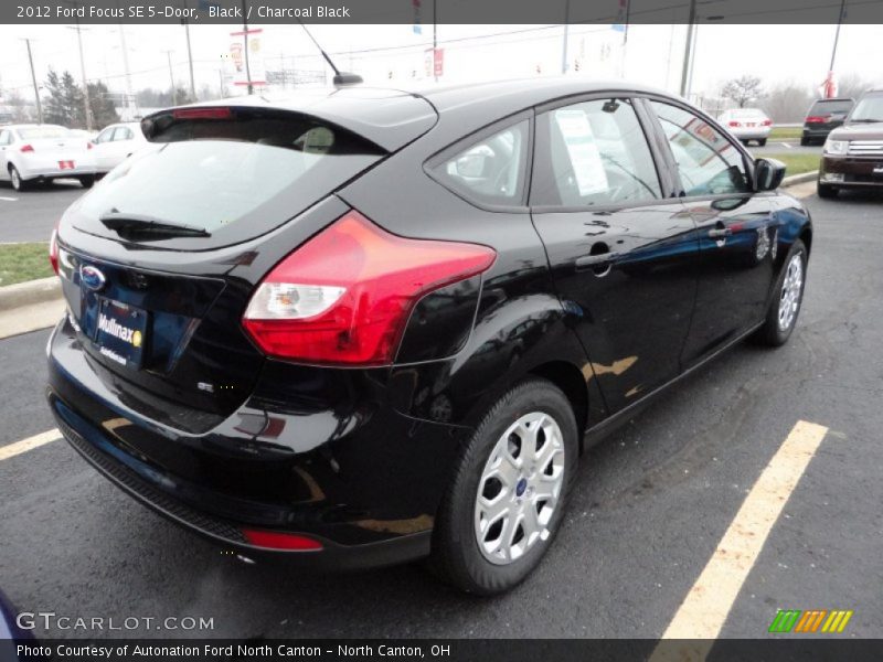 Black / Charcoal Black 2012 Ford Focus SE 5-Door