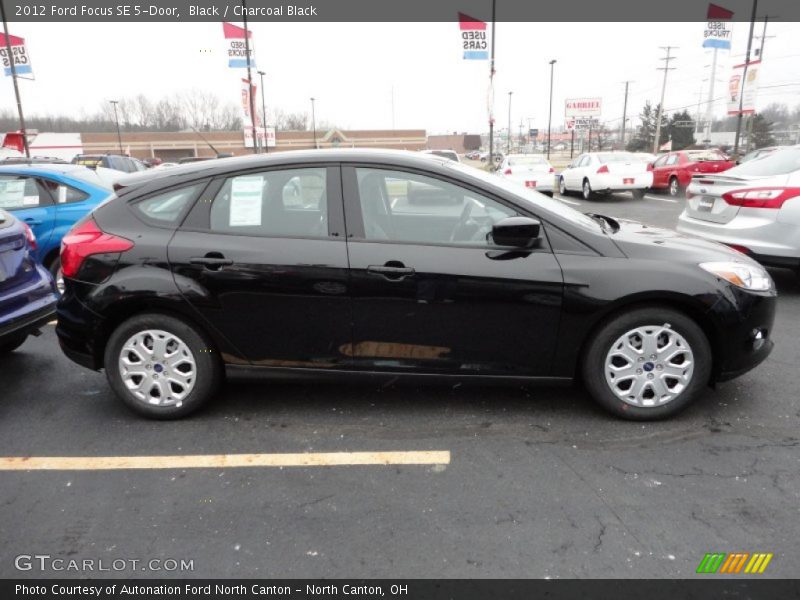 Black / Charcoal Black 2012 Ford Focus SE 5-Door