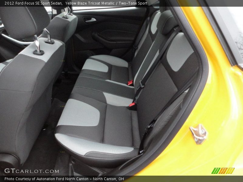  2012 Focus SE Sport Sedan Two-Tone Sport Interior