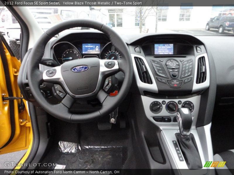 Dashboard of 2012 Focus SE Sport Sedan
