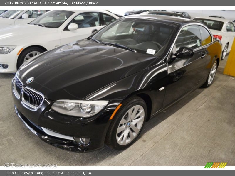 Jet Black / Black 2012 BMW 3 Series 328i Convertible