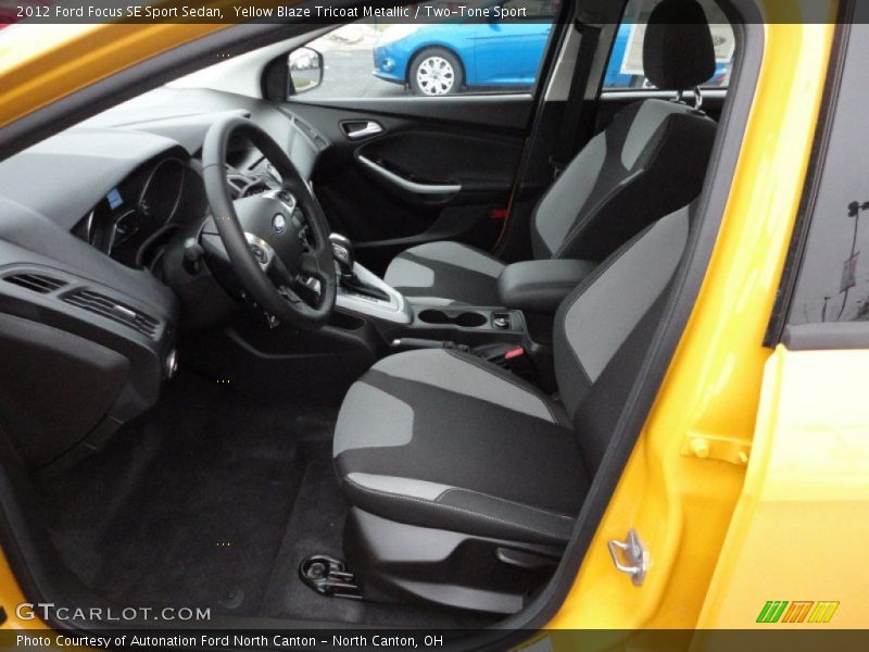  2012 Focus SE Sport Sedan Two-Tone Sport Interior