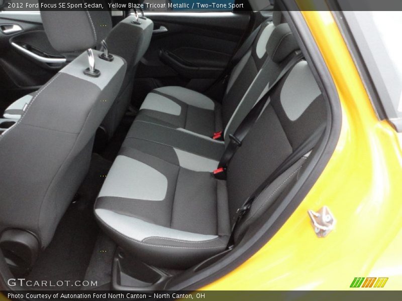  2012 Focus SE Sport Sedan Two-Tone Sport Interior