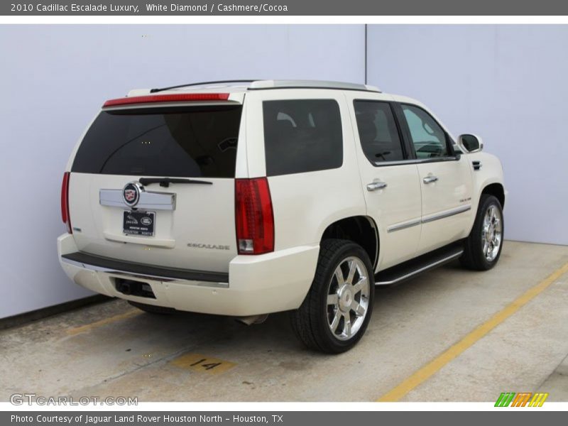 White Diamond / Cashmere/Cocoa 2010 Cadillac Escalade Luxury
