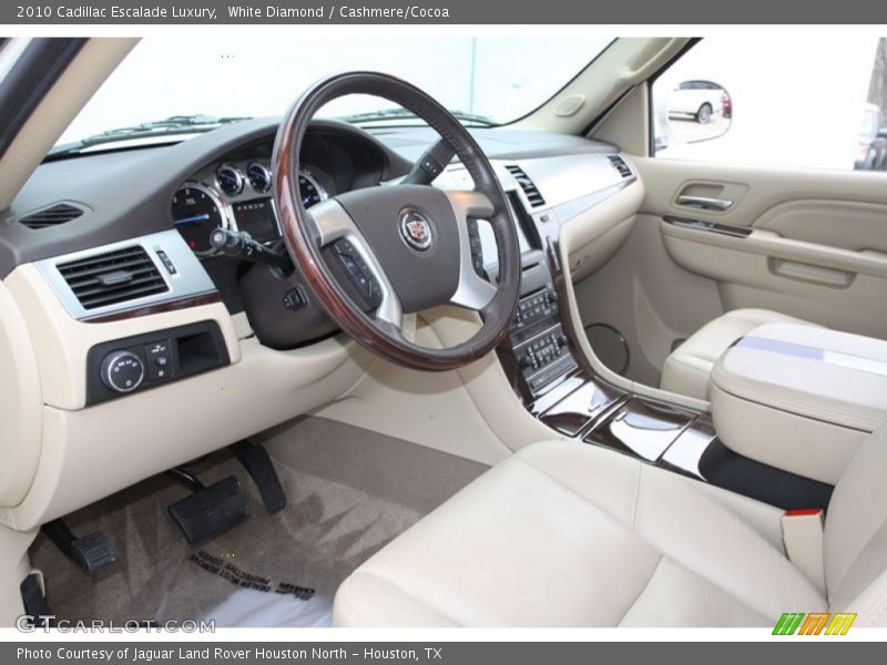 White Diamond / Cashmere/Cocoa 2010 Cadillac Escalade Luxury