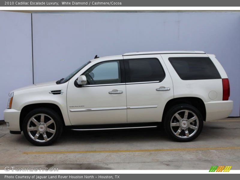 White Diamond / Cashmere/Cocoa 2010 Cadillac Escalade Luxury