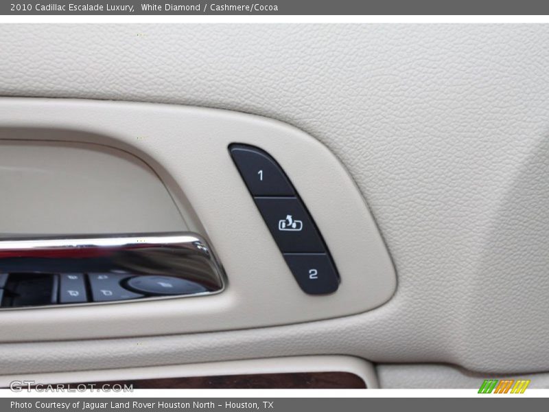 White Diamond / Cashmere/Cocoa 2010 Cadillac Escalade Luxury
