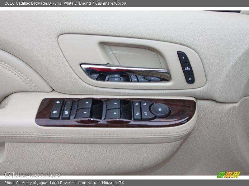 White Diamond / Cashmere/Cocoa 2010 Cadillac Escalade Luxury