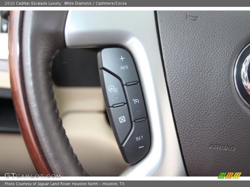 White Diamond / Cashmere/Cocoa 2010 Cadillac Escalade Luxury