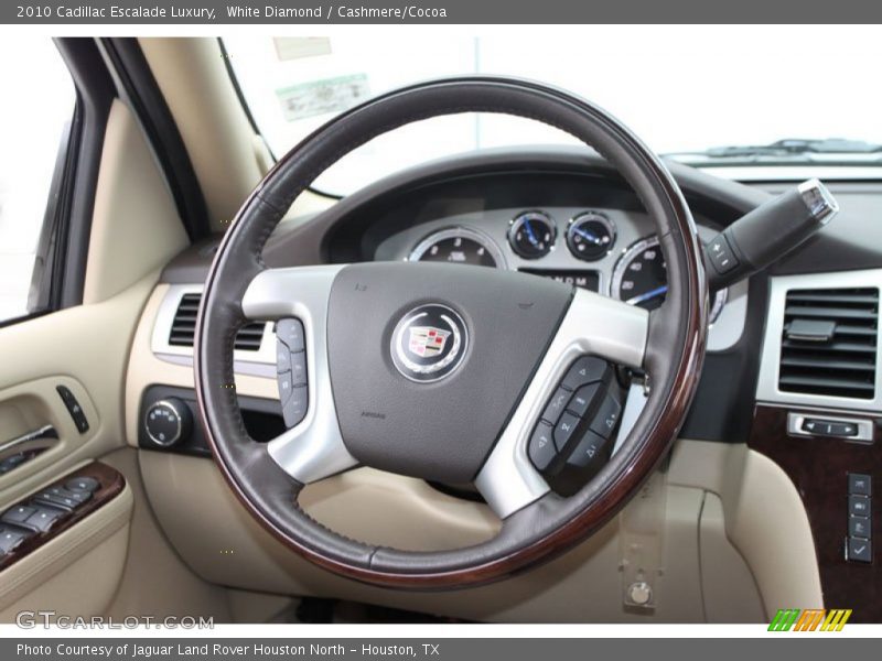 White Diamond / Cashmere/Cocoa 2010 Cadillac Escalade Luxury