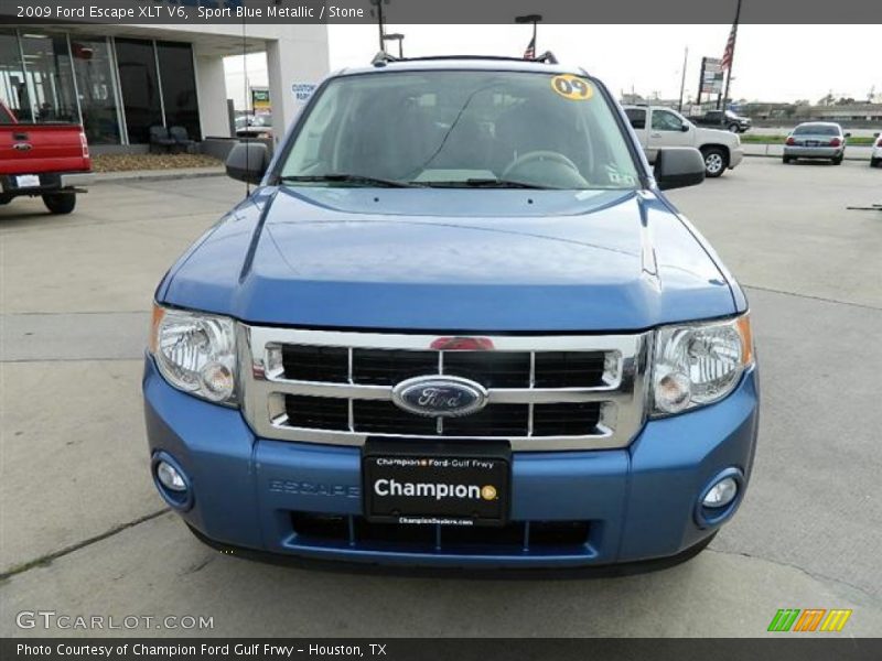 Sport Blue Metallic / Stone 2009 Ford Escape XLT V6